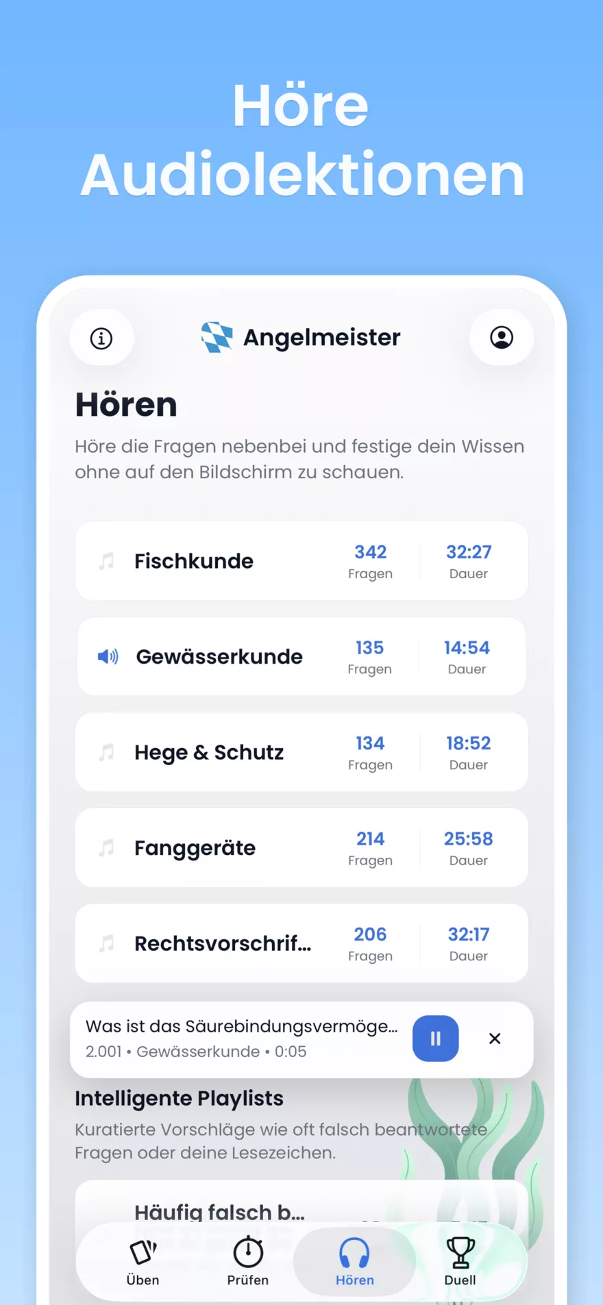 Auswertung einer Lerneinheit