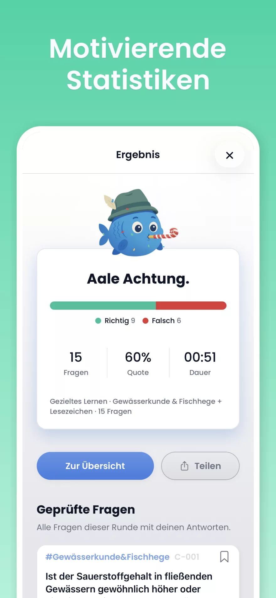 Duell gegen einen anderen Lernenden